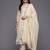 Ethnic Motifs Yoke Design Sequinned Kurta With Trousers & Dupatta
