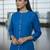 Women Regular Thread Work Kurta with Trousers