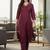 Women Ethnic Motifs Embroidered Regular Thread Work Kurta with Trousers