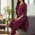 Women Ethnic Motifs Embroidered Regular Thread Work Kurta with Trousers