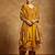 Women Floral Yoke Design Regular Thread Work Kurta with Trousers & With Dupatta