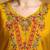 Women Floral Yoke Design Regular Thread Work Kurta with Trousers & With Dupatta