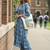 Women Printed Regular Kurta with Trousers