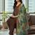 Women Ethnic Motifs Regular Kurta with Trousers & With Dupatta