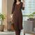 Women Ethnic Motifs Regular Kurta with Trousers & With Dupatta