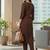 Women Ethnic Motifs Regular Kurta with Trousers & With Dupatta