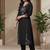 Women Ethnic Motifs Embroidered Regular Thread Work Kurta with Trousers