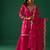 Women Ethnic Motifs Embroidered Kurta with Sharara & Dupatta