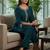 Women Ethnic Motifs Embroidered Regular Thread Work Kurta with Trousers