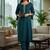Women Ethnic Motifs Embroidered Regular Thread Work Kurta with Trousers