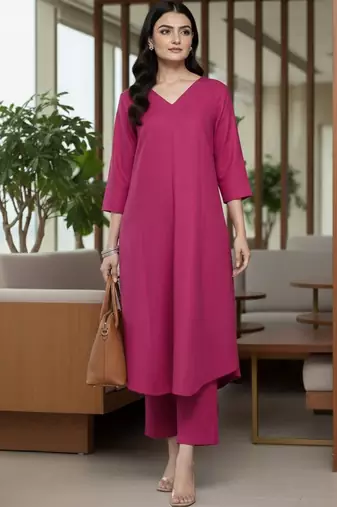 Women Regular Kurta with Trousers