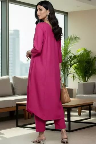 Women Regular Kurta with Trousers