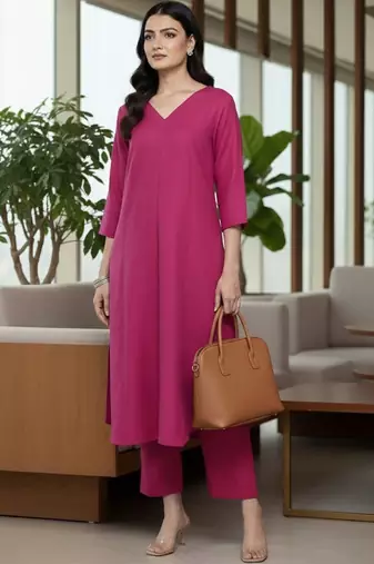 Women Regular Kurta with Trousers