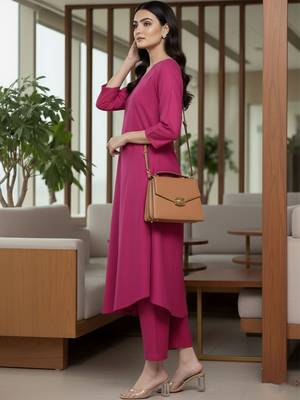 Women Regular Kurta with Trousers 6