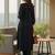 Women Striped Regular Silk Crepe Kurta with Trousers