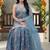 Women Floral Printed Regular Sequinned Kurta with Sharara & With Dupatta