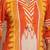 Cotton Geometric Printed Straight Kurta With Tassel Detail