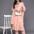 Floral Embroidered Empire Mirror Work  Cotton Kurta with Trousers & Dupatta