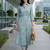 Women Floral Printed Regular Kurta with Trousers