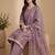 Women Ethnic Motifs Regular Kurta with Trousers & With Dupatta
