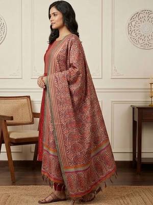 Women Regular Kurta with Trousers & With Dupatta 2
