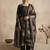 Women Floral Printed Regular Chanderi Silk Kurta with Trousers & With Dupatta