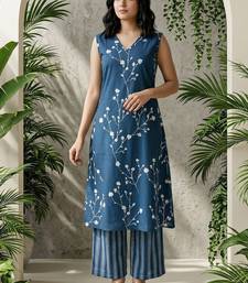 Women Floral Printed Regular Kurta with Palazzos