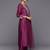 Women Embroidered Regular Sequinned Chanderi Silk Kurta with Trousers & With Dupatta