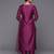 Women Embroidered Regular Sequinned Chanderi Silk Kurta with Trousers & With Dupatta