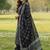 Ethnic Motifs Printed V-Neck Angrakha A-Line Kurta With Patiala & Dupatta