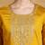Floral Yoke Design Round Neck Straight Kurta With Trousers & Dupatta