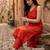 Women Embroidered Regular Thread Work Kurta with Trousers