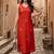 Women Embroidered Regular Thread Work Kurta with Trousers