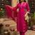 Women Ethnic Motifs Printed Regular Kurta with Trousers & With Dupatta