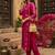 Women Ethnic Motifs Printed Regular Kurta with Trousers & With Dupatta