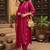 Women Ethnic Motifs Printed Regular Kurta with Trousers & With Dupatta