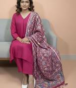 Women Ethnic Motifs Regular Kurta with Trousers & With Dupatta
