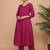 Women Ethnic Motifs Regular Kurta with Trousers & With Dupatta