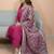 Women Ethnic Motifs Regular Kurta with Trousers & With Dupatta
