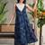 Women Ethnic Motifs Printed Regular Thread Work Pure Cotton Kurta with Trousers
