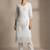 Women Floral Embroidered Regular Thread Work Kurta with Trousers & With Dupatta