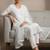 Women Floral Embroidered Regular Thread Work Kurta with Trousers & With Dupatta