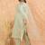 Ethnic Motifs Yoke Design Thread Work Straight Kurta With Trousers & Dupatta