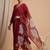 Floral Regular Kurta with Trousers With Dupatta