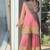 Pink embroidered silk designer ready to wear stiched kurta plazzo set with dupatta