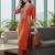 Women Yoke Design Regular Thread Work Kurta with Palazzos