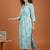 Women Floral Printed Regular Kurta with Trousers