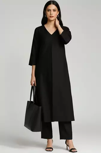 Women Regular Kurta with Trousers