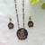 kanha hand-painted necklace set