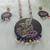 kanha hand-painted necklace set